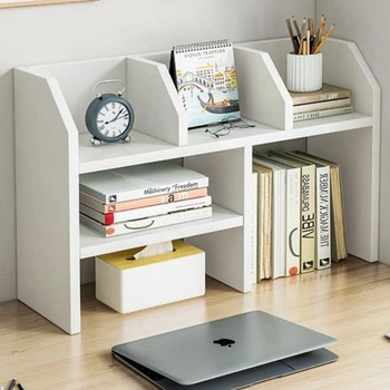 Полка-надстройка над столом из дерева Хетчер зефир (АКД-014020)