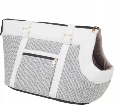 Torba transportowa dla psów Amiplay Morgan S Biała (5907563239517)