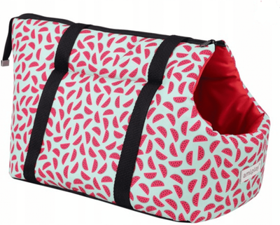 Torba transportowa dla kotów Amiplay BeHappy S Watermelon (5907563298378)