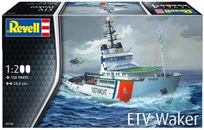 Набор Revell 5380519 Корабль ETV Waker 150 эл (4009803052403)