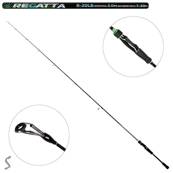 Спінінг штекерний карбон "Regatta" 2.0м 7-30г 2к Home SF24276