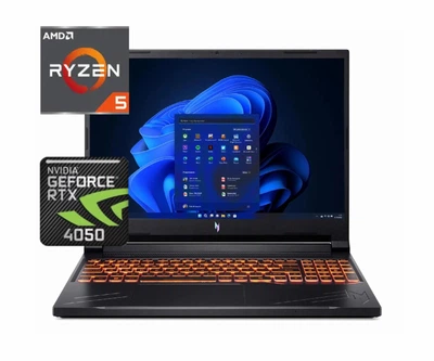 Ноутбук (2025) геймерський Acer Nitro V16 R5-8645HS/ 32GB / 1TB/ Win11x Licensed/ RTX4050 / 16" 165Hz
