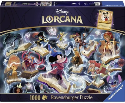 Puzzle Ravensburger Disney Lorcana: Błyski Królestwa — Steel 1000 elementów (12001626) (4005555016267)