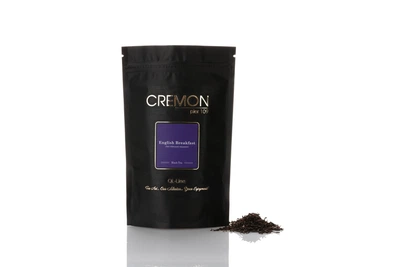 Чай чорний листовий Cremon English Breakfast у дой-пак 100г