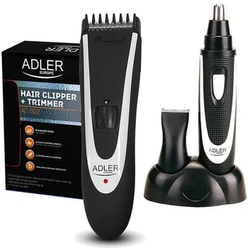 Машинка для стрижки Adler AD 2822 триммер с насадками для волос и бороды