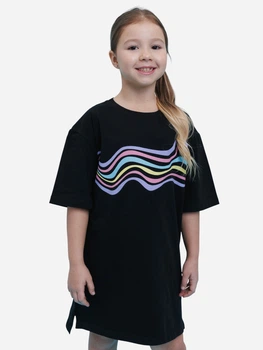 Подростковое летнее платье для девочки Bembi PL396-Y00 146 см Черное (14396521068.Y00)