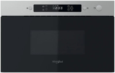 Мікрохвильова піч Whirlpool вбудована, 22л, електронне упр., 750Вт, дисплей, нерж