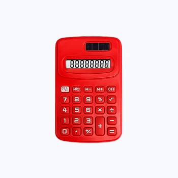Калькулятор кишеньковий 8-розрядний Mini Portable Calculator KC-888 Red