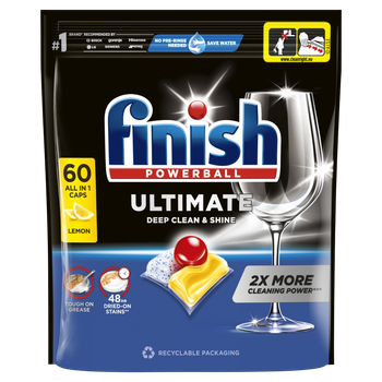 Kapsułki do zmywarki Finish Ultimate Lemon 60 szt (5908252001224)