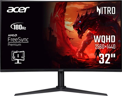 Монітор 31.5" Acer Nitro XZ320QUS3bmiiphx (UM.JX0EE.305)