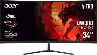 Монитор 34" Acer Nitro ED340CURX0bmiipx (UM.CE0EE.009)