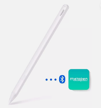 Metapen Pencil A11 — стилус для iPad (2018–2025), Bluetooth, наклон, palm rejection, зарядка USB-C, стилус аккумуляторный, блютуз