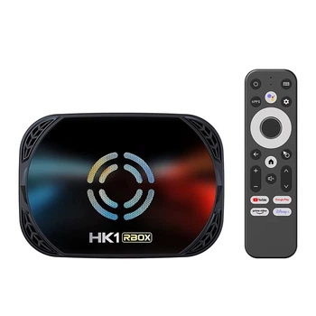 Смарт ТВ приставка HK1 RBOX X50 4/32 Гб Smart TV Box Android 14 (597-32)