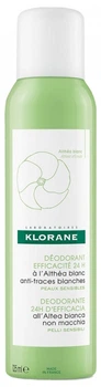Dezodorant w sprayu Klorane z białą Altheą 24h 125 ml (3282779182423)