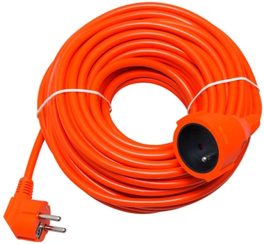 Подовжувач мережевий Blow PR-160 1-розетковий з заземленням 50 м Помаранчевий (5900804142553)