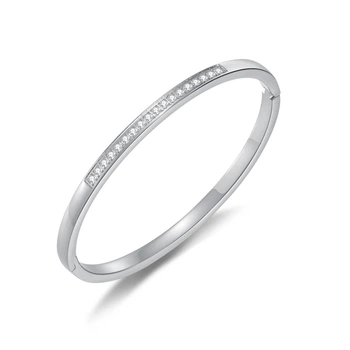 Браслет із нержавіючої сталі Spark зі Swarovski Noblesse SB002C