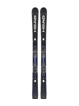 Лыжи горные Head Supershape e-Titan SW BB-PR + PRD 12 GW BR.95 2026 163 Black/Purple (1092-119356)