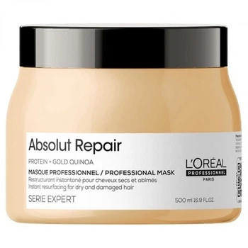 Маска для волосся L'OREAL PROFESSIONNEL ABSOLUT REPAIR GOLD QUINOA + PROTEIN Instant Resurfacing Mask 500 мл