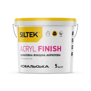 Siltek Acryl Finish Шпаклівка фінішна акрилова (5 кг)