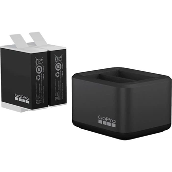 Зарядний пристрій GoPro Dual Battery Charger + 2 акумулятора Enduro 2 шт Hero 11/10/9 (ADDBD-211) [73442]