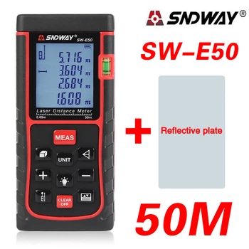 Лазерный дальномер SNDWAY SW-E50 50 метров