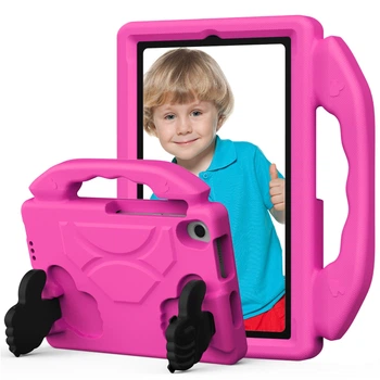 Протиударний дитячий чохол EVA Kids Like з підставкою для Lenovo Tab M8 TB-301, TB-300, TB-8506, TB-8705, TB-8505 (Малиновий)