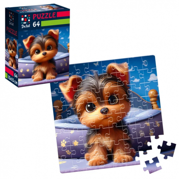 Пазли Vladi Toys Допитливе цуценя 64 деталі (DT1234-09)
