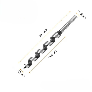 Свердло для фінської свічки під патрон, 25/230 мм, свердло, що самоцентрується з шестигранним хвостовиком ,фінська свічка