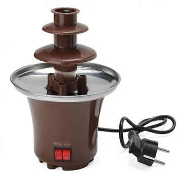 Шоколадный фонтан Chocolate Magic 22 см 65 Вт компактный и мощный