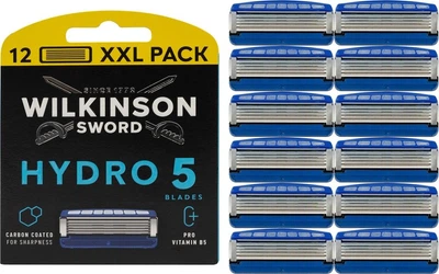 Змінні касети (картриджі леза) для гоління Wilkinson Sword Hydro 5 Hydrating Gel Pro Vitamin B5 - 12 касет