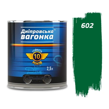 Краска Днепровская вагонка ПФ-133 2,5 л зеленый