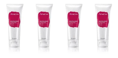 Маска-пленка для лица восстанавливающая Сила меди Avon Anew Revitalising Copper Mask 4 x 75 мл