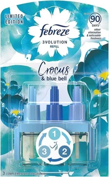 Febreze Ambi Pur 3Volution Змінний блок Crocus & Bluebell 20 мл (8006540020258)