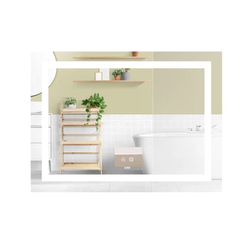 Дзеркало Lidz Kubis (KU1) 900х700 з LED-підсвічуванням Touch, з антизапітнінням, з димером, рег. яскравості LD78LF904907048451