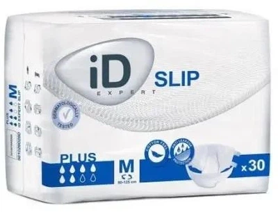 Підгузки для дорослих iD Slip Plus М (80-125 см) 30 шт.