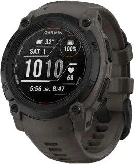 Смарт-годинник Garmin Instinct E 40mm Black with Charcoal Band (010-02932-00/13) Refurbished