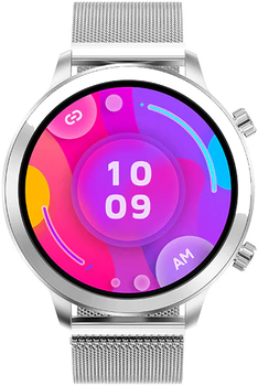 Smartwatch Bemi Zeno AI Silver (6972689173839)