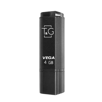 Флеш-накопитель USB 4GB TG 121 Vega Series Black (TG121-4GBBK)
