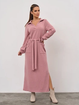Платье ISSA PLUS 15351 XXL розовое (issa2007682759163)