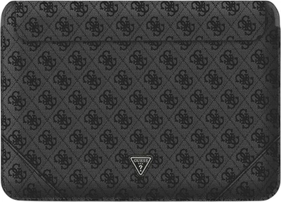 Чохол для ноутбука Guess 4G Uptown Triangle 14" Black (3666339039943)