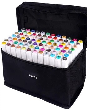 Zestaw markerów dwustronnych alkoholowych TOUCHFIVE PRO 80 szt 56332 (5904041107146)