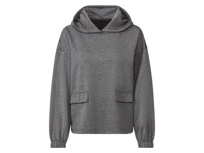 Худи из плотного трикотажа для женщины Esmara Heavy-Jersey 447160 M графитовый