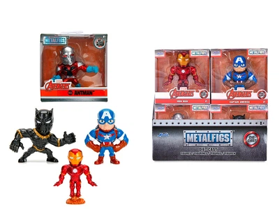 Фігурка металева Marvel - Месники, 4 види, висота 6,5 см, 8+, артикул 253220006