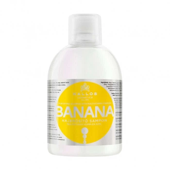 Шампунь для укрепления волос с мультивитаминным комплексом Kallos Cosmetics Banana Shampoo, 1 л