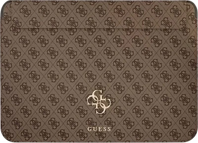Чехол для ноутбука Guess 4G Big Logo 13" Brown (3666339005382)