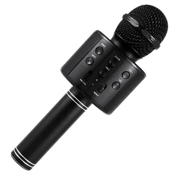 Караоке-микрофон-колонка WS858 Black