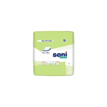 Пелюшки для немовлят Seni Soft Basic 90х60 см 10 шт (5900516692469)