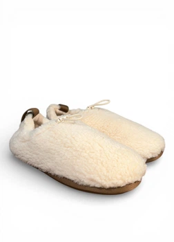 Жіночі тапочки UGG Plushy Slipper Beige (s/n 1143952) Розмір 39 (usa 8), 25 см