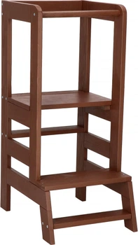 Podest Springos Pomocnik kuchenny dla dzieci 90 cm Brązowy (5907719419923)