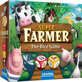 Gra planszowa Granna Superfarmer w kostki X2704 (5900221004762)